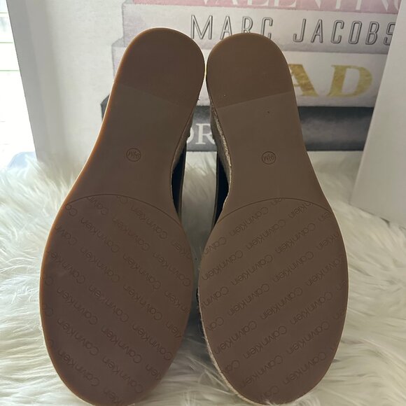 NEW Calvin Klein Thea Wedge Espadrille Sandals - Sz 9.5 - Picture 11 of 15